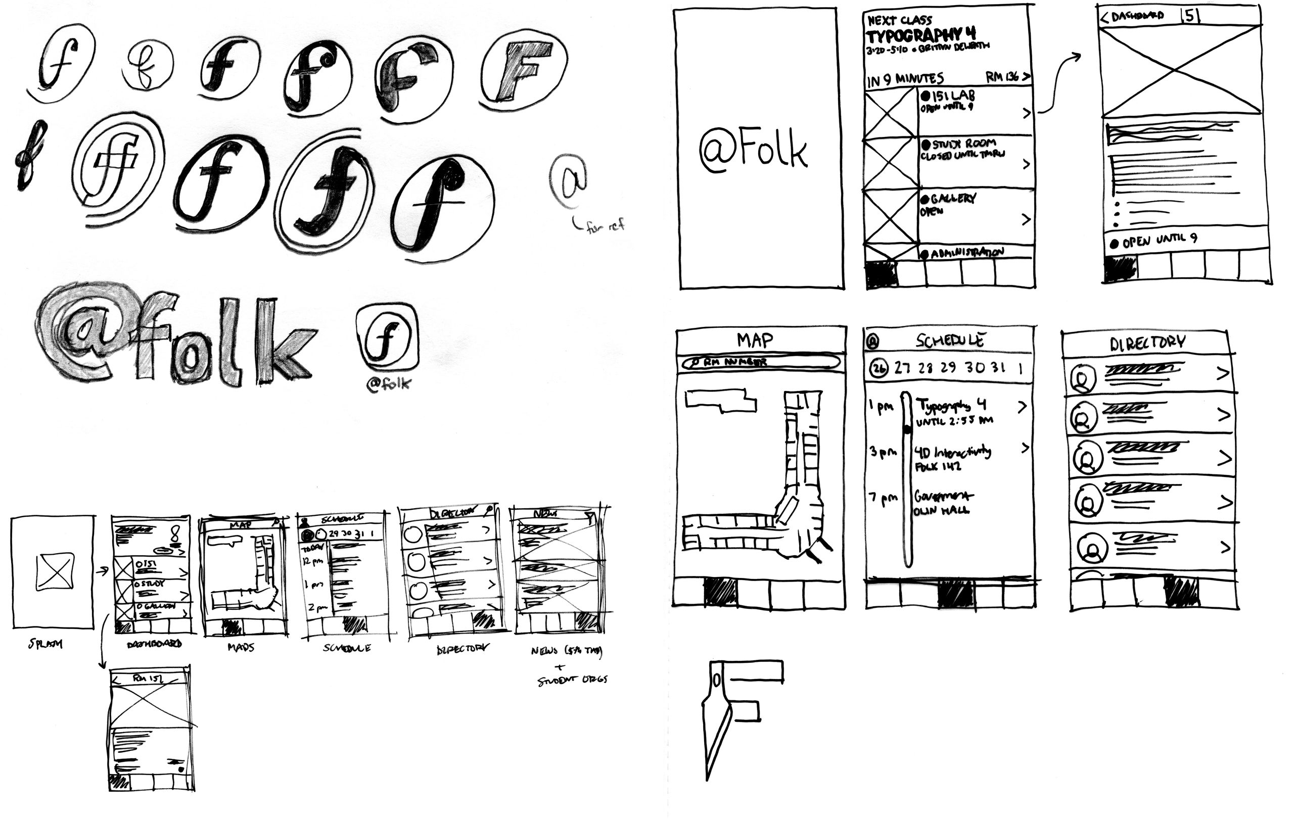 Research - app icon & screens