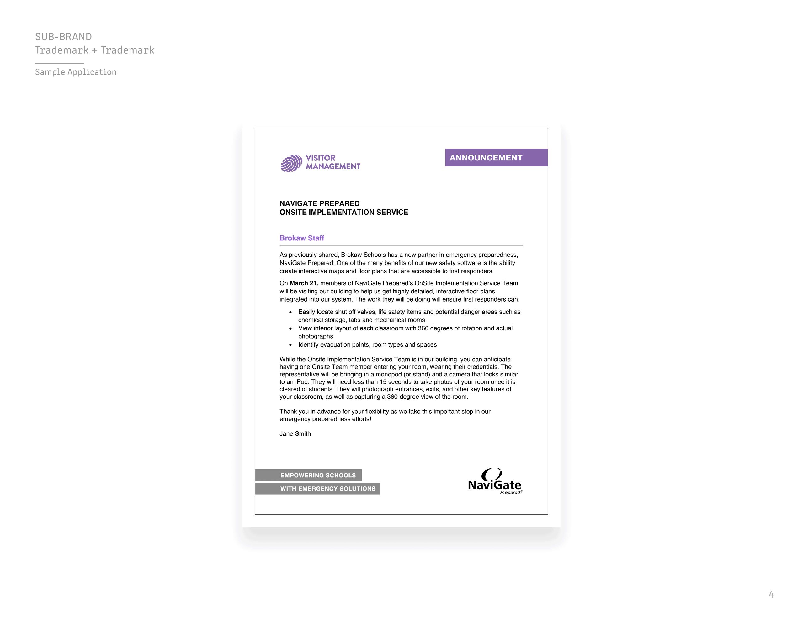 Brand hierarchy application